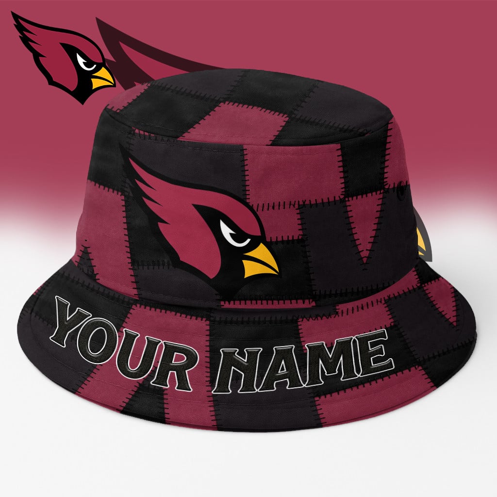 ARI Cardinals Bucket Hat Custom Name Gifts For Fans - Limited Edition