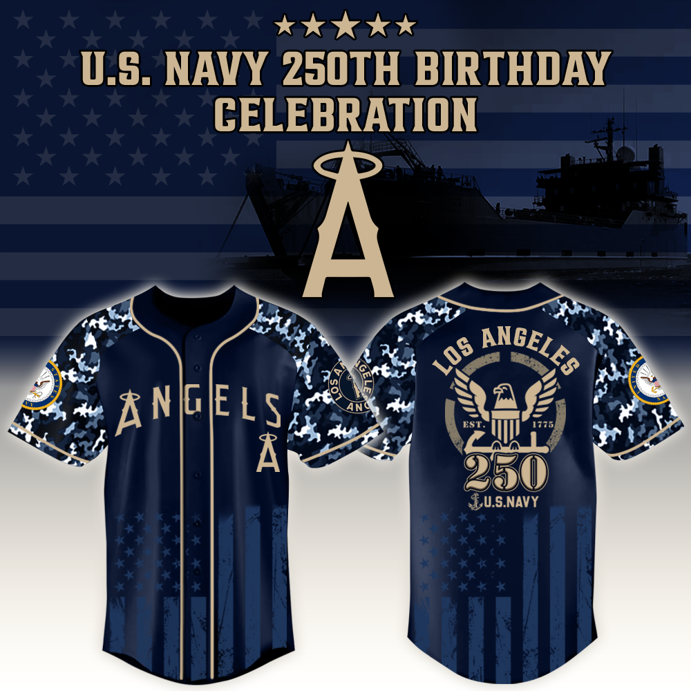Los Angeles Angels x US Navy 250th Birthday Edition 