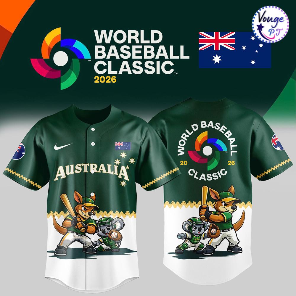 Australia Baseball – 2026 World Baseball Classic Jersey 