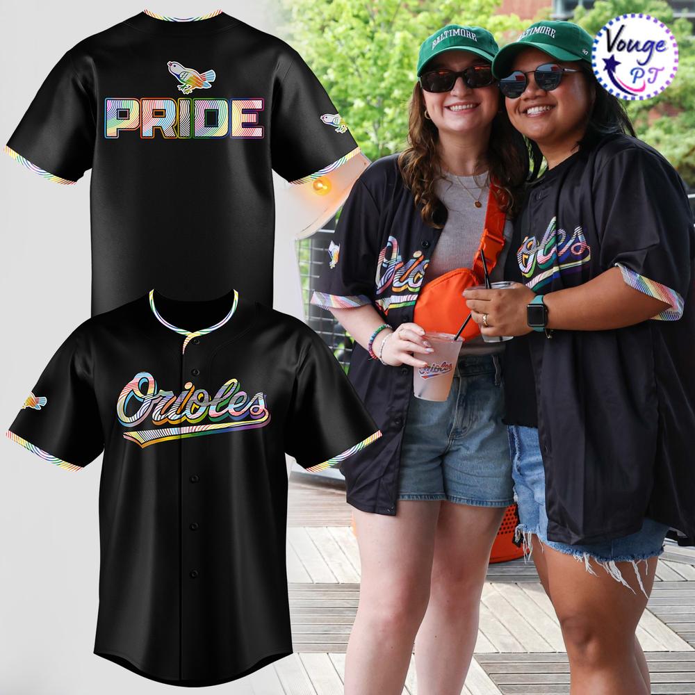 Baltimore Orioles Pride Night 2026 Limited Edition Baseball Jersey 