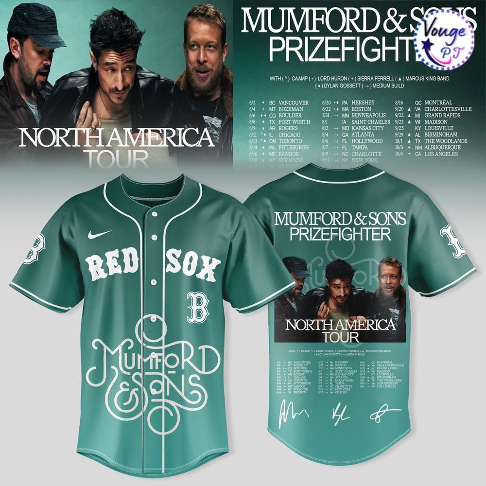 Boston Red Sox x Prizefighter – North America Tour Baseball Jersey 