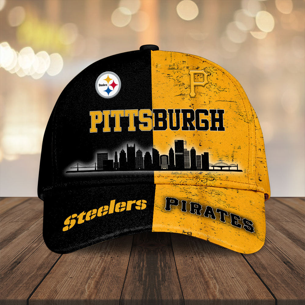 Pittsburgh Steelers x Pittsburgh Pirates Classic Cap 
