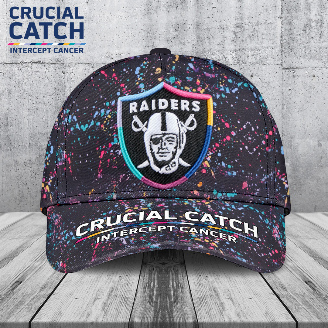 Las Vegas Raiders Crucial Catch 2025 Classic Cap 