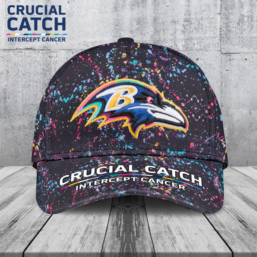 Baltimore Ravens Crucial Catch 2025 Classic Cap 